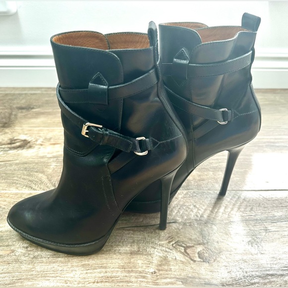 Ralph Lauren stiletto platform ankle boots - Picture 3 of 9
